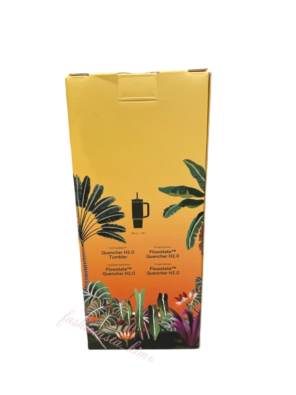 Stanley x FARM Rio 40oz Quencher Tumbler Tropical woods Toucan NWT w/ Box